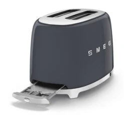 Smeg TSF01GREU - Tostadora 2 Rebanadas 50's Style 950W Gris -Electrodomésticos Outlet Tienda smeg tsf01greu tostadora 2 rebanadas 50 s style 950w gris 0045444 600px