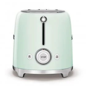 SMEG TSF01PGEU - Tostadora 2 Rebanadas 6 Niveles 2x2 950W Style Verde 3 SMEG TSF01PGEU - Tostadora 2 Rebanadas 6 Niveles 2x2 950W Style Verde - Imagen 3