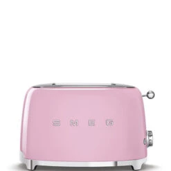 SMEG TSF01PKEU - Tostadora 2 Rebanadas 6 Niveles 2x2 950W Style Rosa