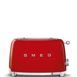 SMEG TSF01RDEU - Tostadora 2 Rebanadas 6 Niveles 2x2 950W Style Rojo