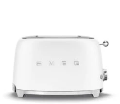 Smeg TSF01WHMEU - Tostadora 2 Rebanadas 50's Style 950W Blanco