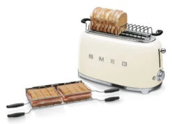 Smeg TSF02CREU - Tostadora 4 Rebanadas Línea Años 50 1500 W Color Crema -Electrodomésticos Outlet Tienda smeg tsf02creu tostadora 4 rebanadas linea anos 50 1500 w color crema 0024973 600px
