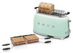Smeg TSF02PGEU - Tostadora 4 Rebanadas Línea Años 50 1500 W Verde Agua -Electrodomésticos Outlet Tienda smeg tsf02pgeu tostadora 4 rebanadas linea anos 50 1500 w verde agua 0024970 600px