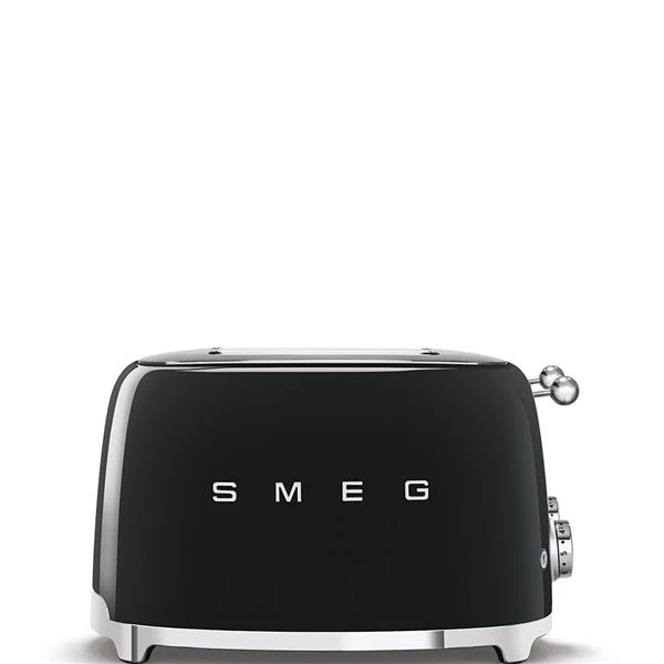 Smeg TSF03BLEU - Tostadora 4 Rebanadas 4x4 Línea Años 50 950W Color Negro 2 Smeg TSF03BLEU - Tostadora 4 Rebanadas 4x4 Línea Años 50 950W Color Negro - Imagen 2