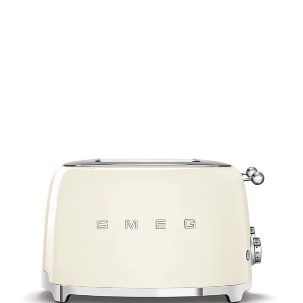 SMEG TSF03CREU - Tostadora 4 Rebanadas 4x4 Línea Años 50 950W Color Crema 2 SMEG TSF03CREU - Tostadora 4 Rebanadas 4x4 Línea Años 50 950W Color Crema - Imagen 2
