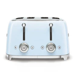 SMEG TSF03PBEU - Tostadora 4 Rebanadas 4x4 Línea Años 50 950W Color Azul Pastel -Electrodomésticos Outlet Tienda smeg tsf03pbeu tostadora 4 rebanadas 4x4 linea anos 50 950w color azul pastel 0025040 600px