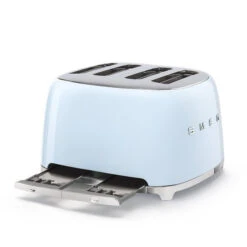 SMEG TSF03PBEU - Tostadora 4 Rebanadas 4x4 Línea Años 50 950W Color Azul Pastel -Electrodomésticos Outlet Tienda smeg tsf03pbeu tostadora 4 rebanadas 4x4 linea anos 50 950w color azul pastel 0025041 600px